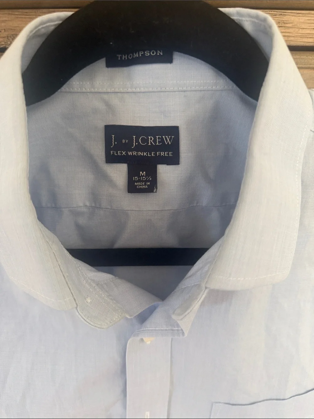 J. Crew Men's Light Blue Oxford Dress Shirt